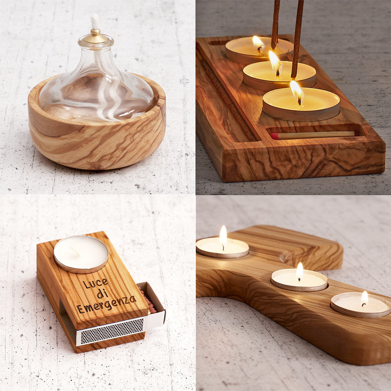 Lampade e porta candele
