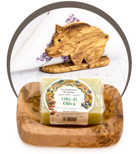 Oggettistica in legno di Ulivo - D'olivo