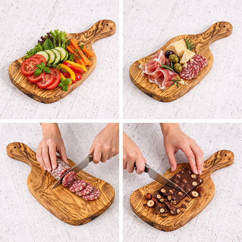 Tagliere "Artù" in legno di olivo