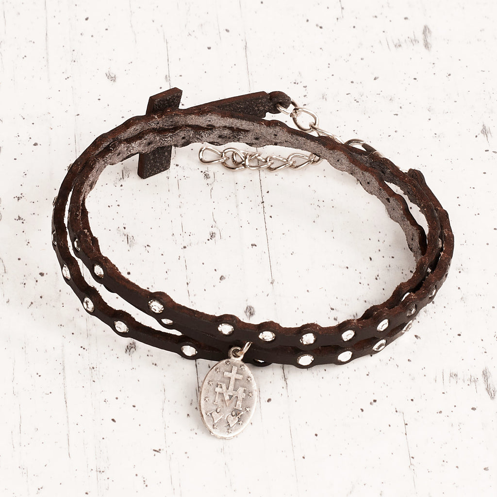 Bracciale cuoio Vienna