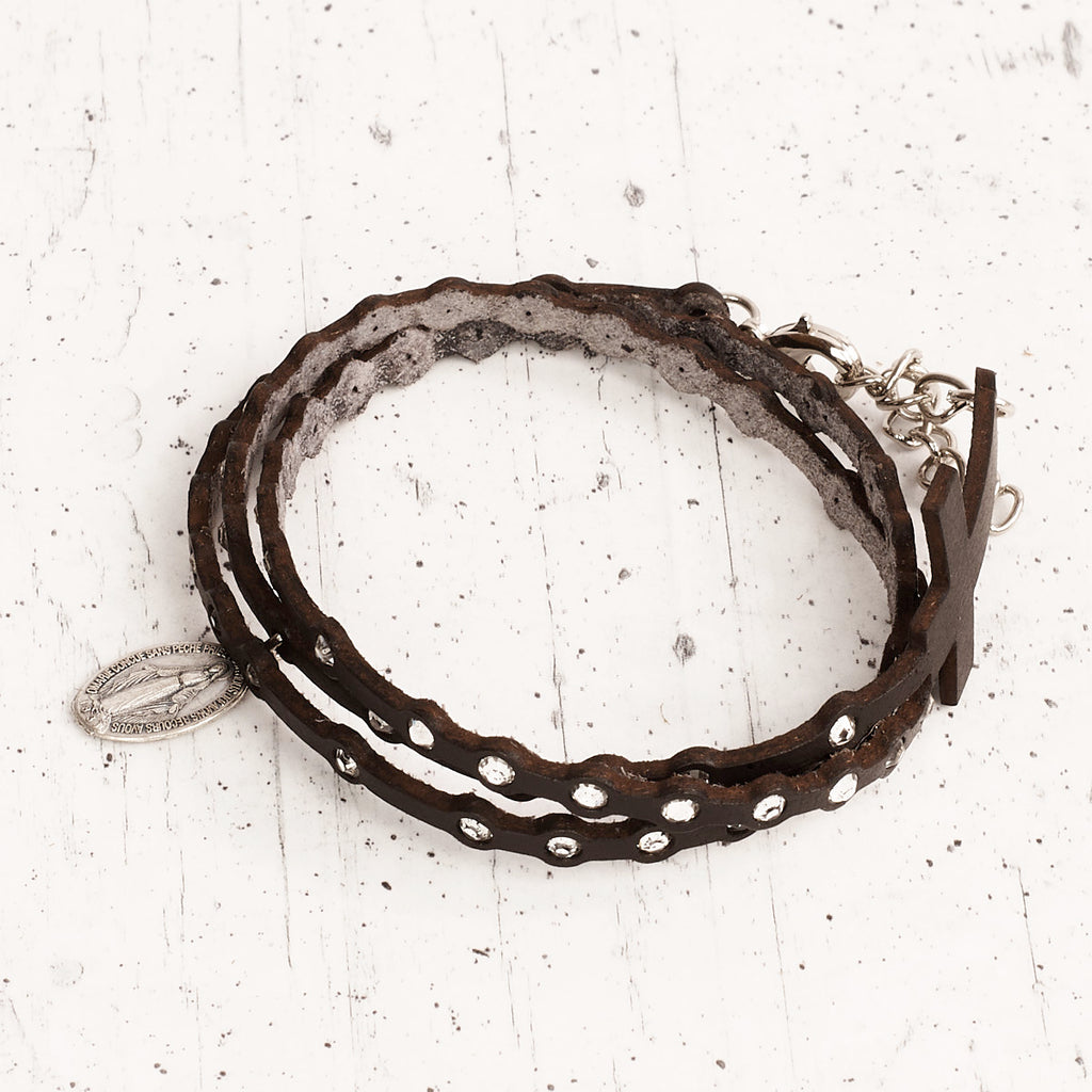 Bracciale cuoio Vienna