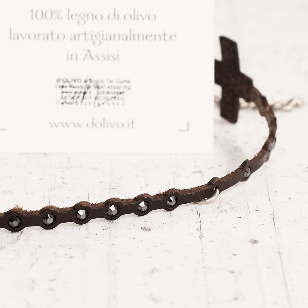 Bracciale cuoio Etna