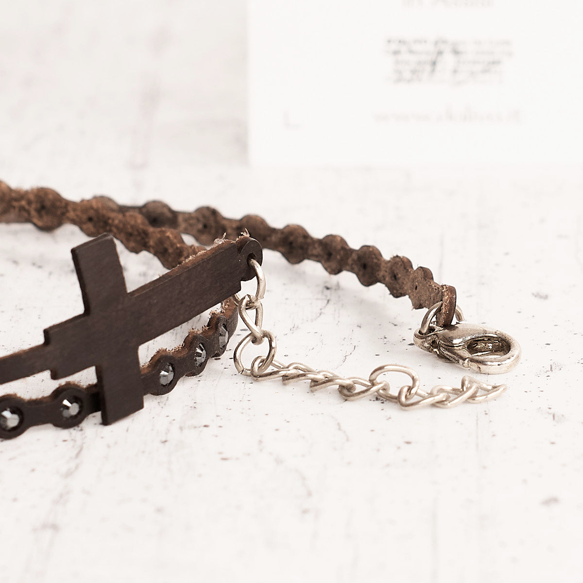 Bracciale cuoio Etna