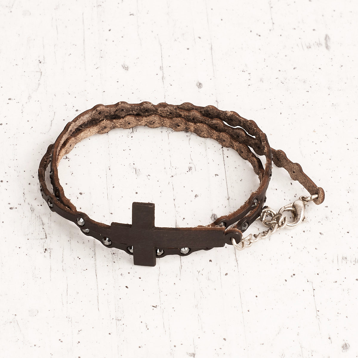 Bracciale cuoio Etna