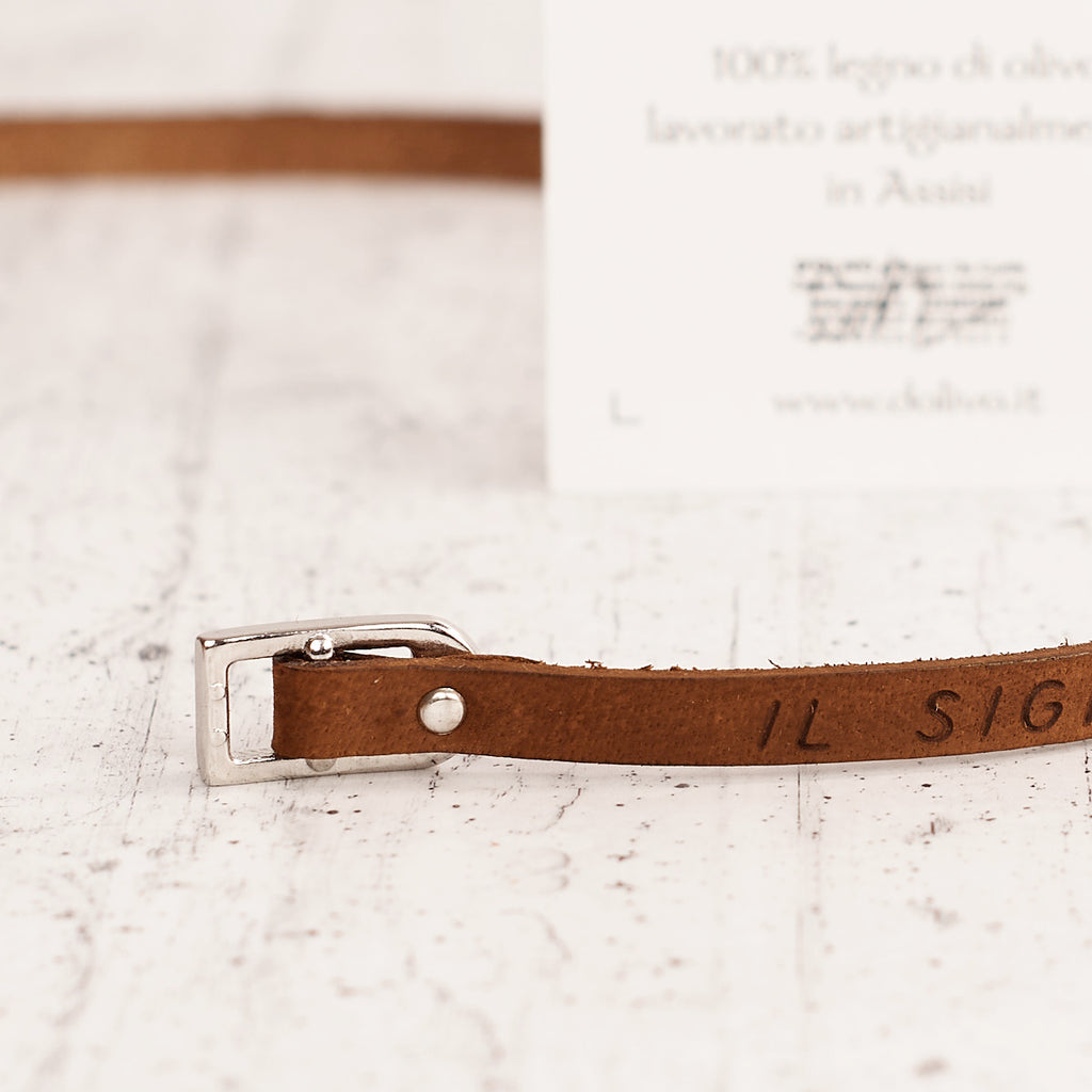 Bracciale con benedizione di S. Francesco