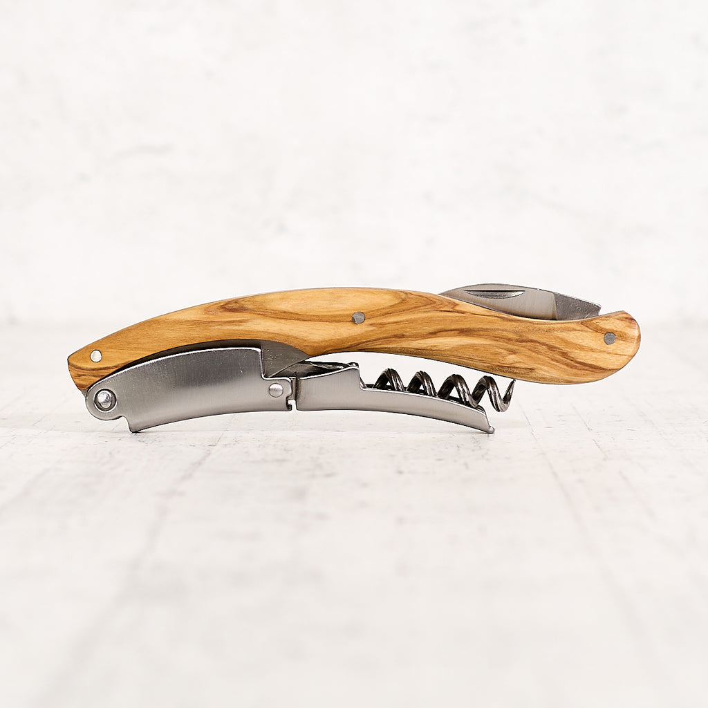 Cavatappi "rubino" in legno di olivo