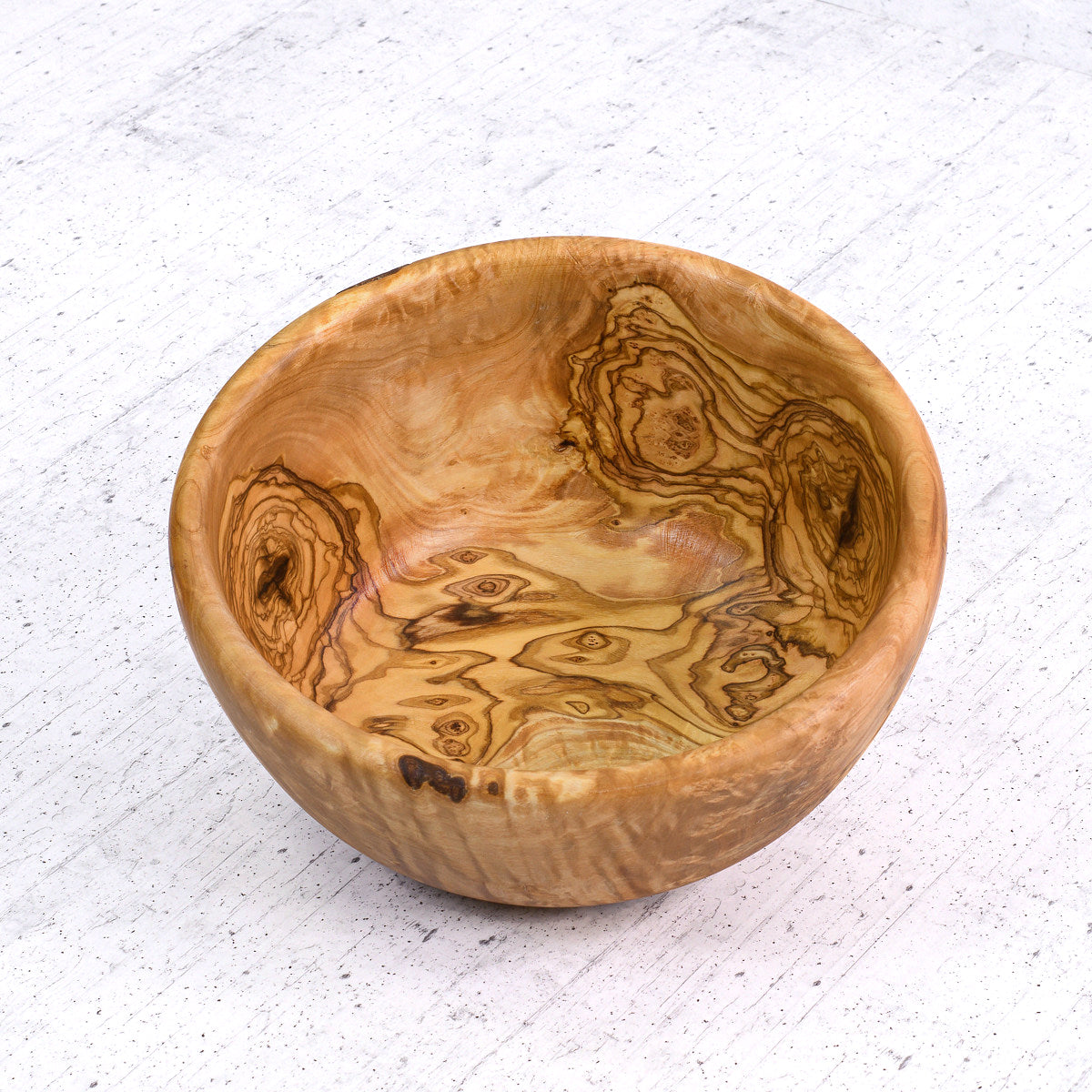 Ciotola classica in legno di olivo