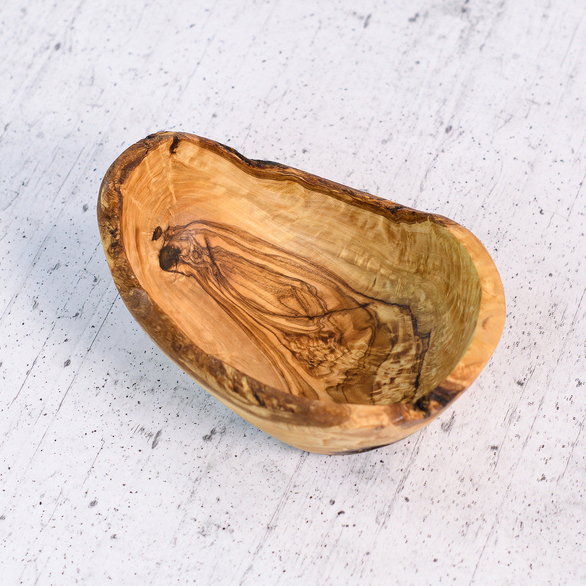 Ciotolina rustica in legno di olivo