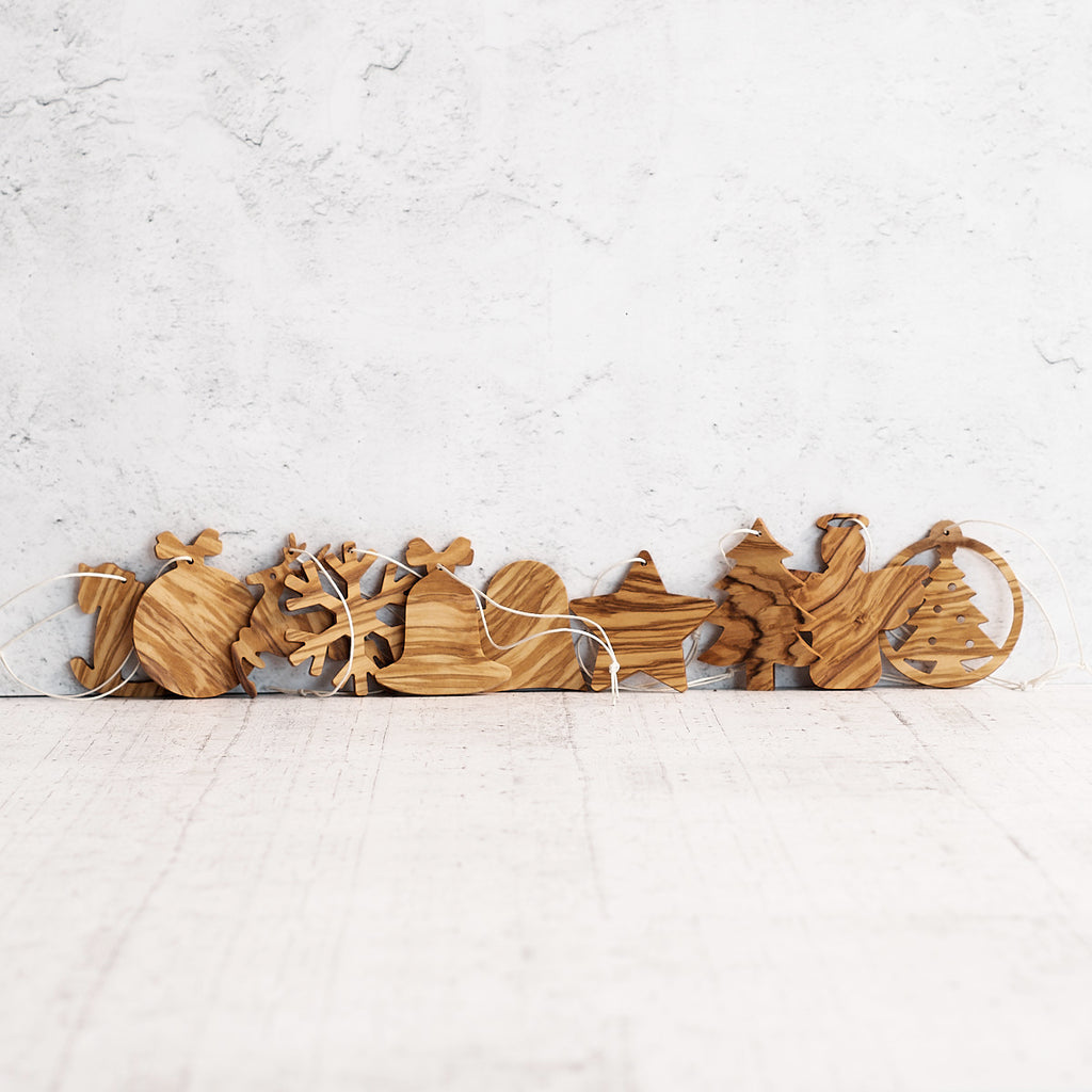 Serie completa addobbi per albero natale