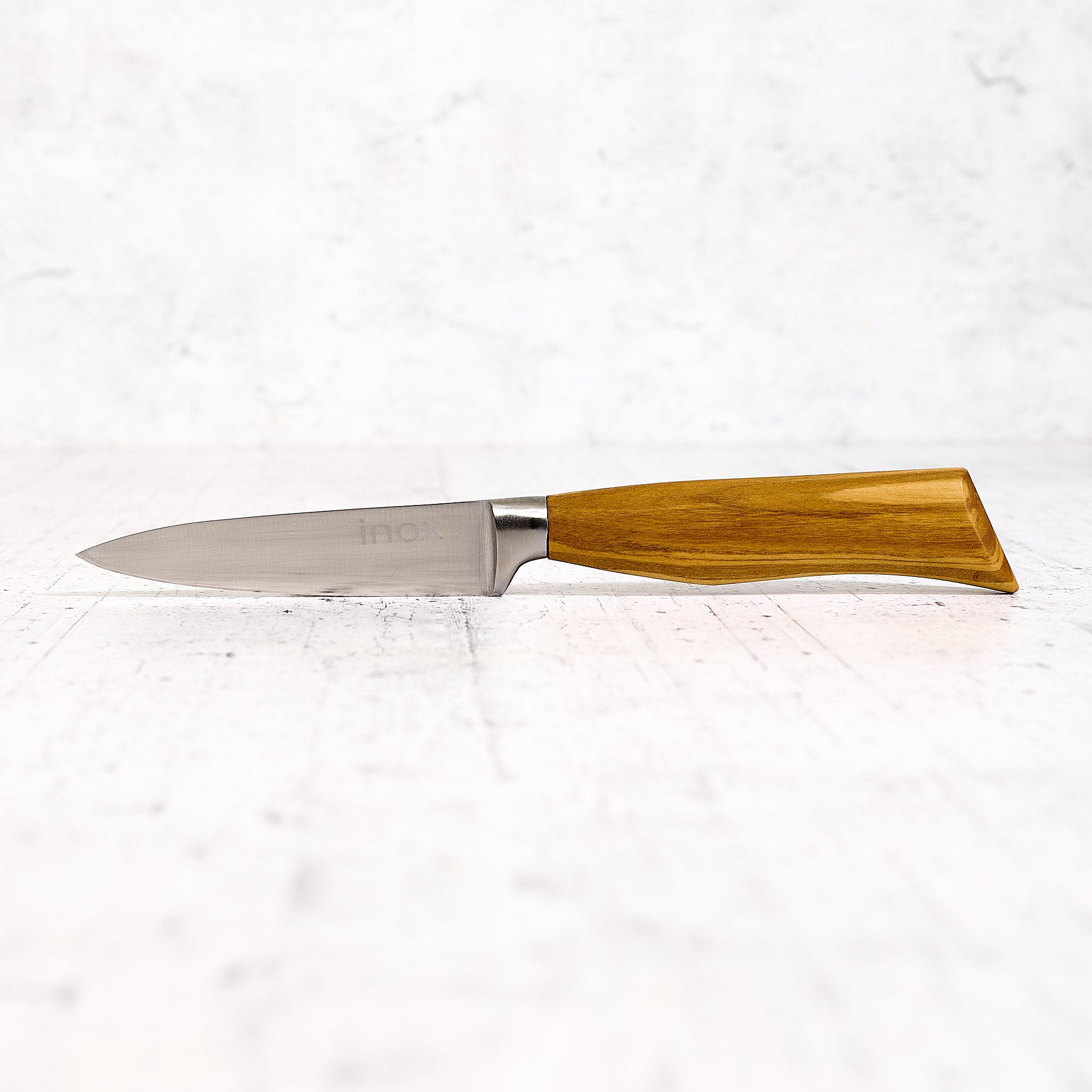 Coltelli da cucina con manico in legno di ulivo