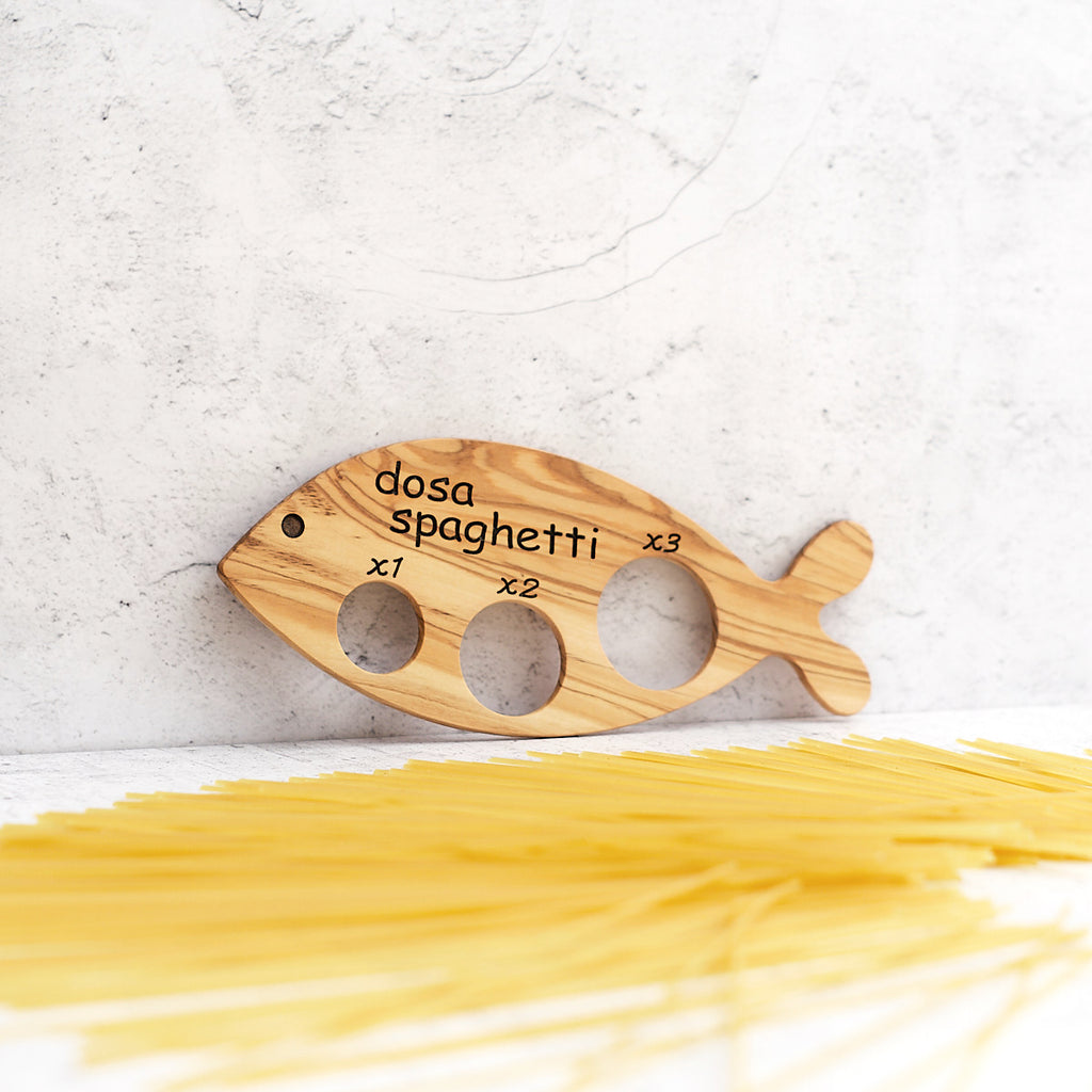 Dosa spaghetti in legno di olivo