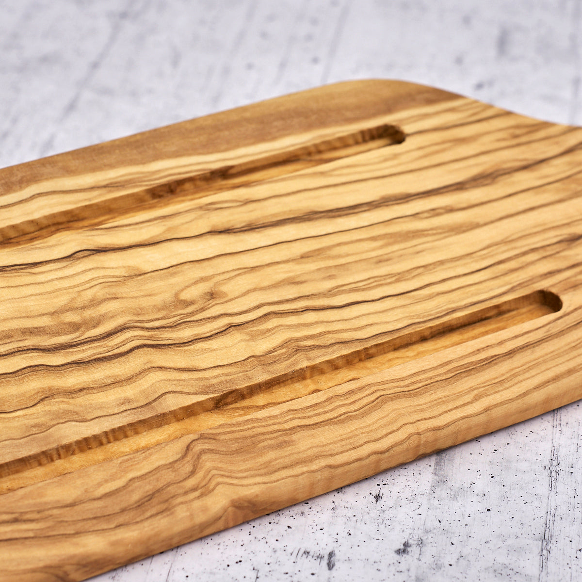 Grattugia tagliere in legno di olivo e acciaio