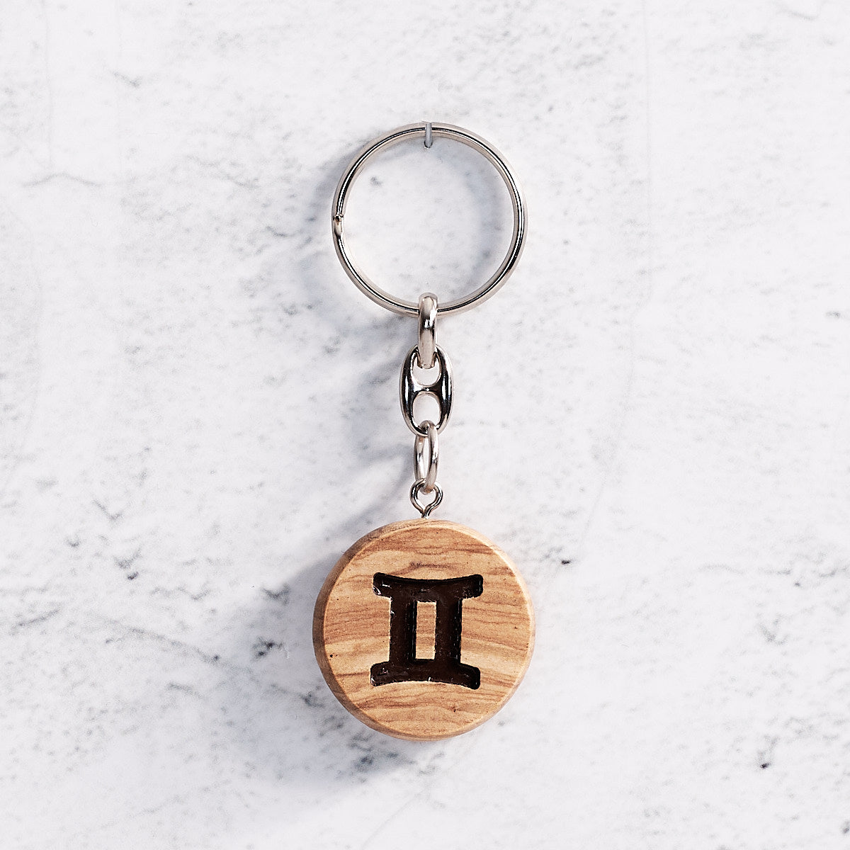 Porta chiavi segno zodiacale “Gemelli”