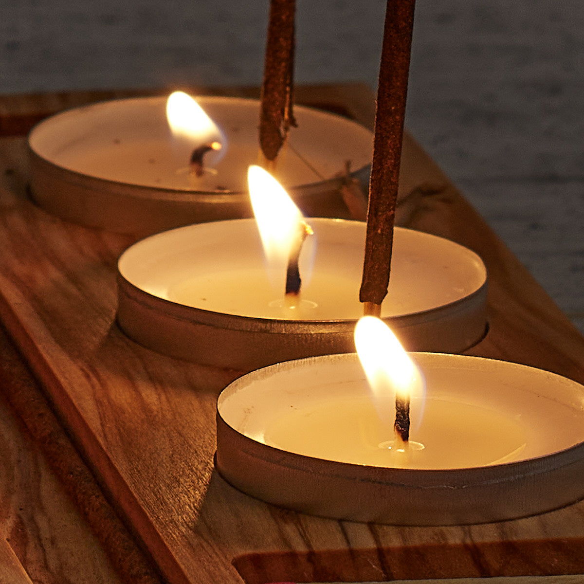 Porta candele e incenso