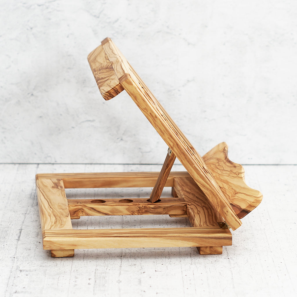 Leggio in legno croce