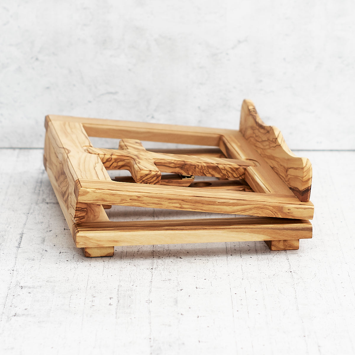 Leggio in legno croce