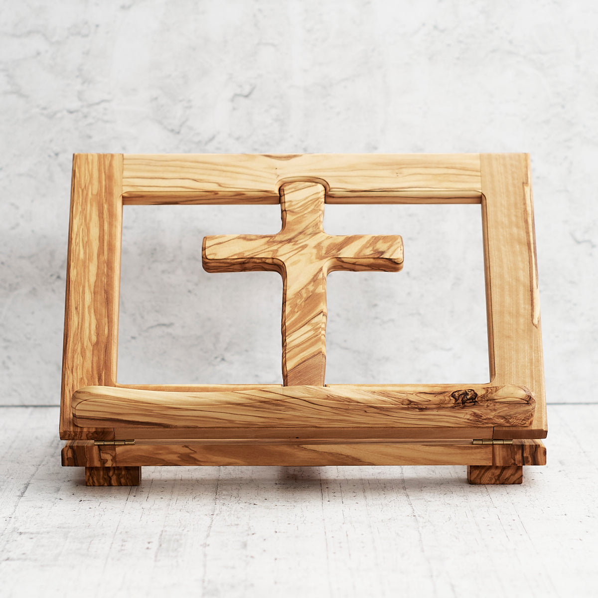 Leggio in legno croce