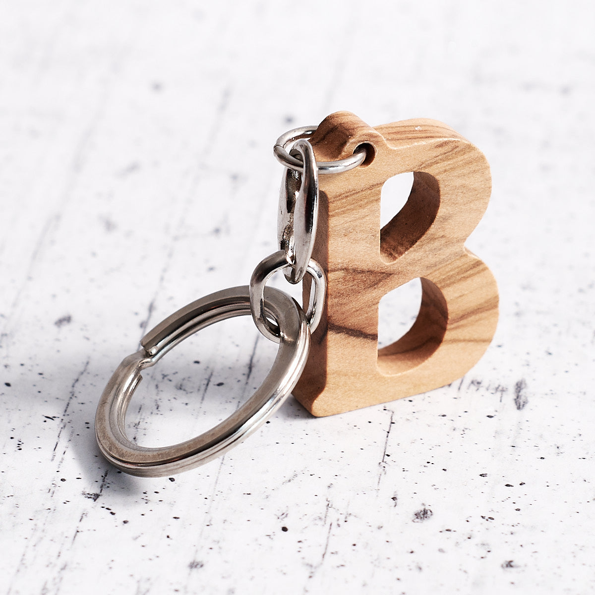 Portachiavi con iniziale “B”
