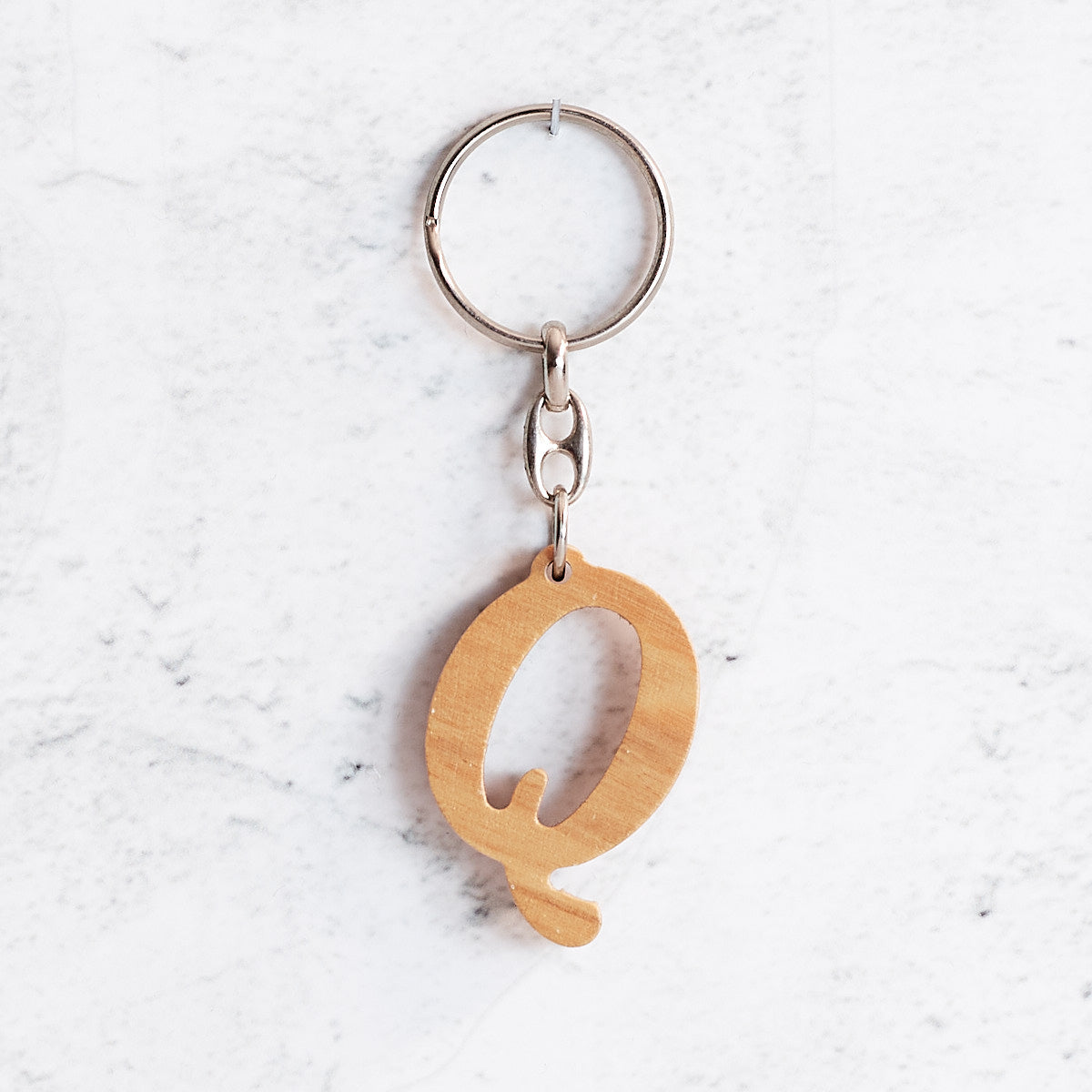 Portachiavi con iniziale “Q”