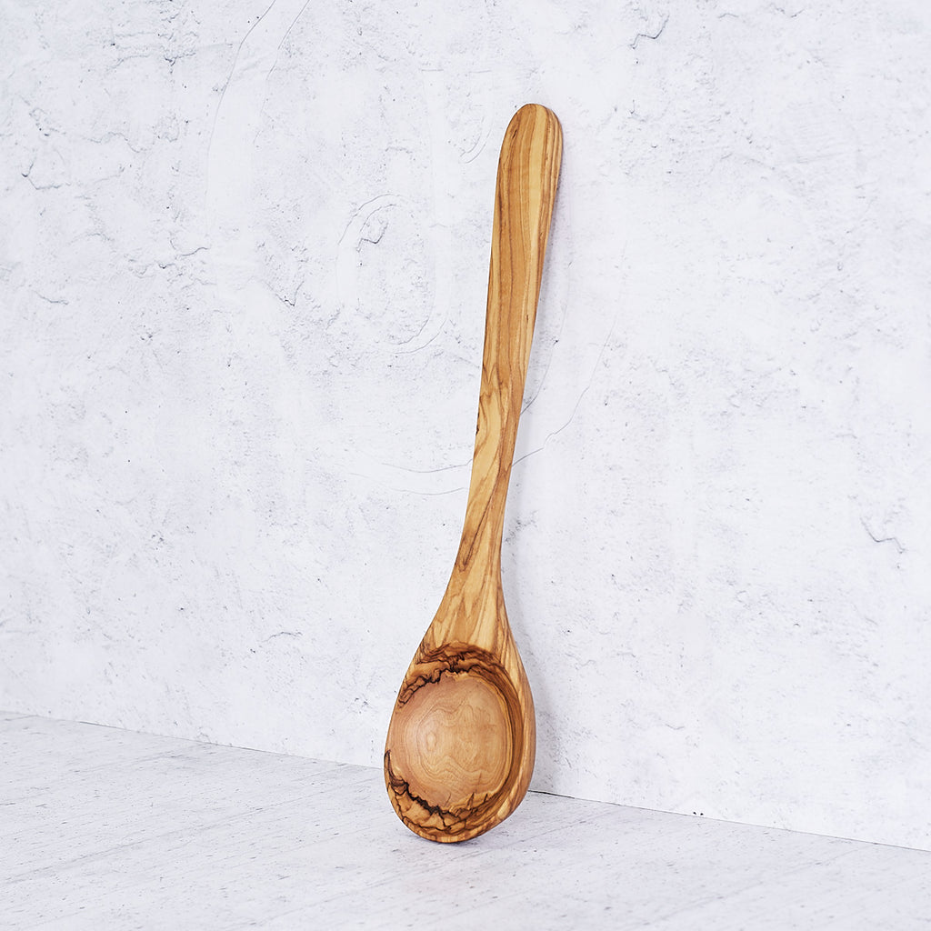 Mestolone in legno di olivo