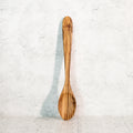 Mestolo manico piatto in legno di olivo