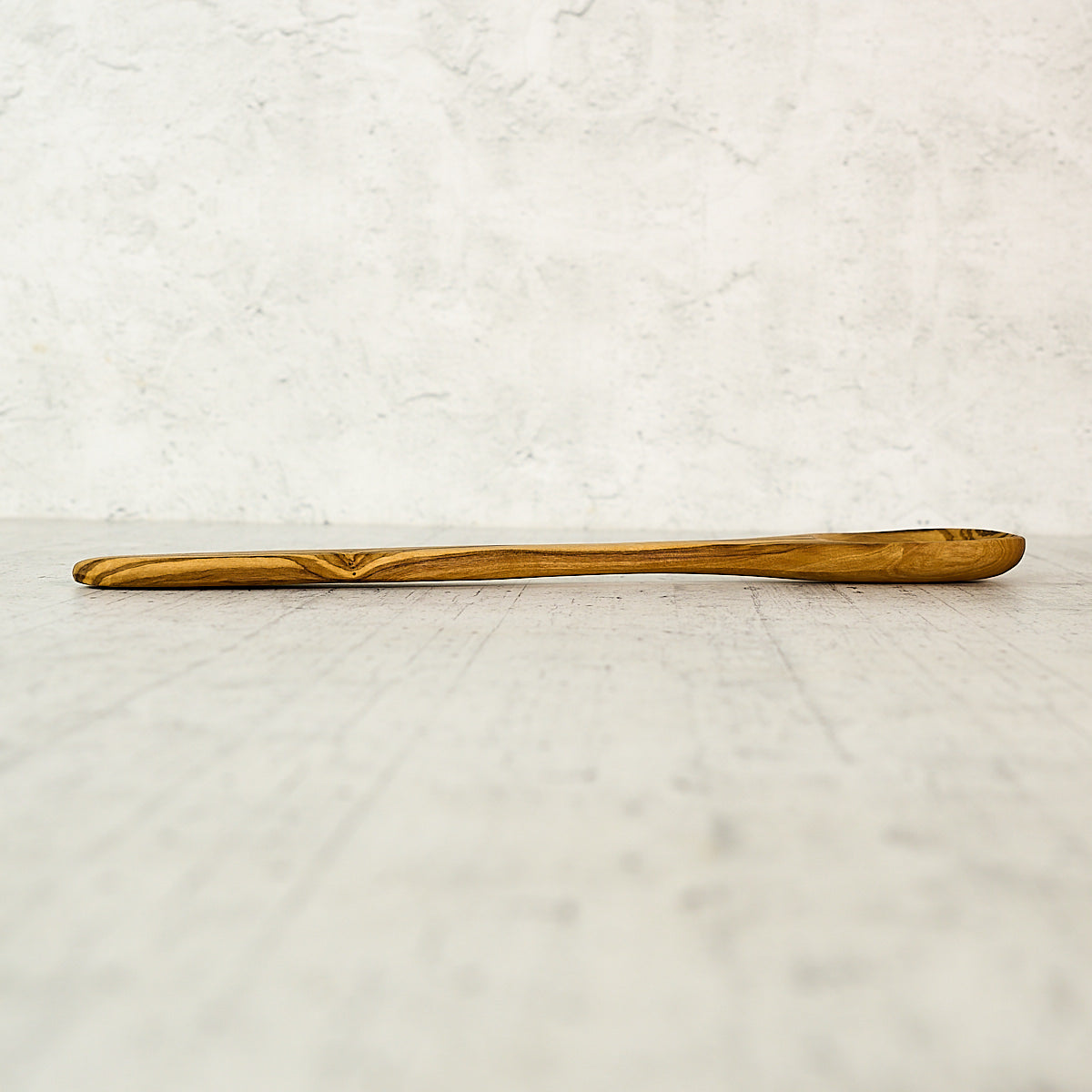 Flat-Handle Olive Wood Spoon