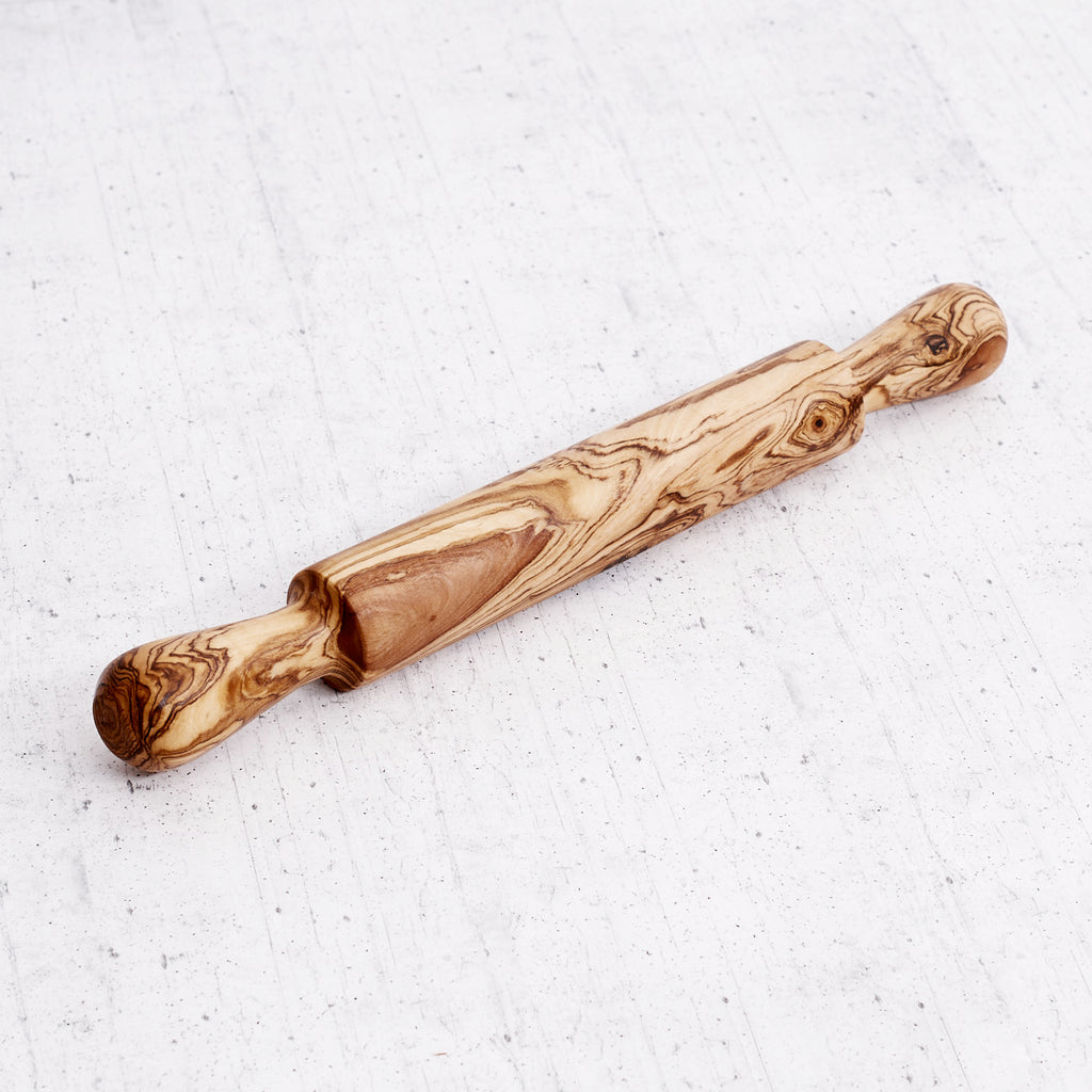 Mattarello in legno di olivo