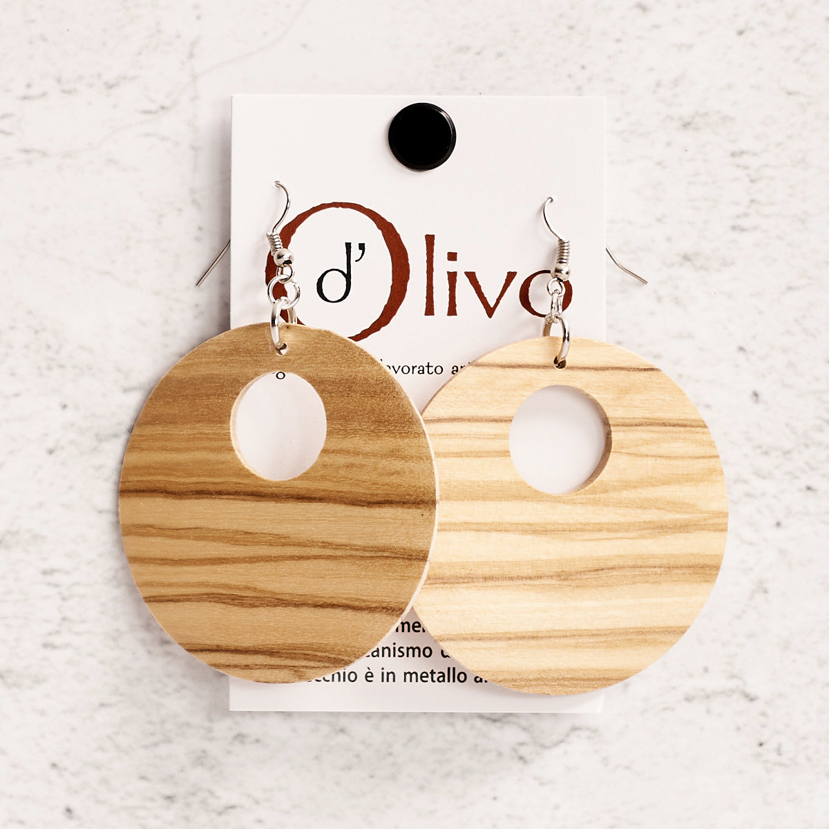 Orecchini in legno Monica