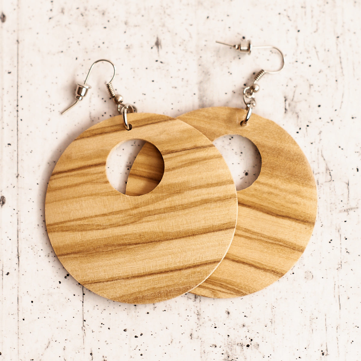 Orecchini in legno Monica