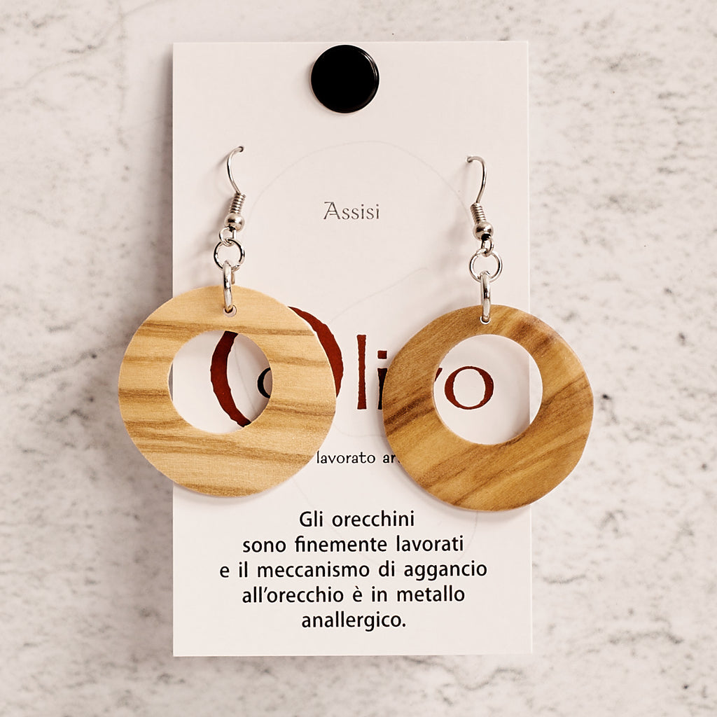 Orecchini in legno Emma