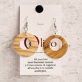 Orecchini in legno Emma