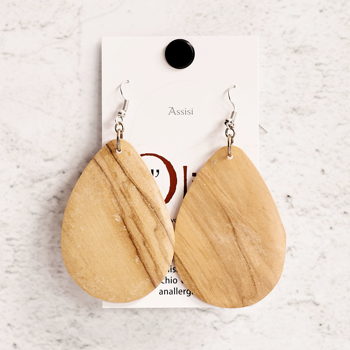 Orecchini in legno Lucia