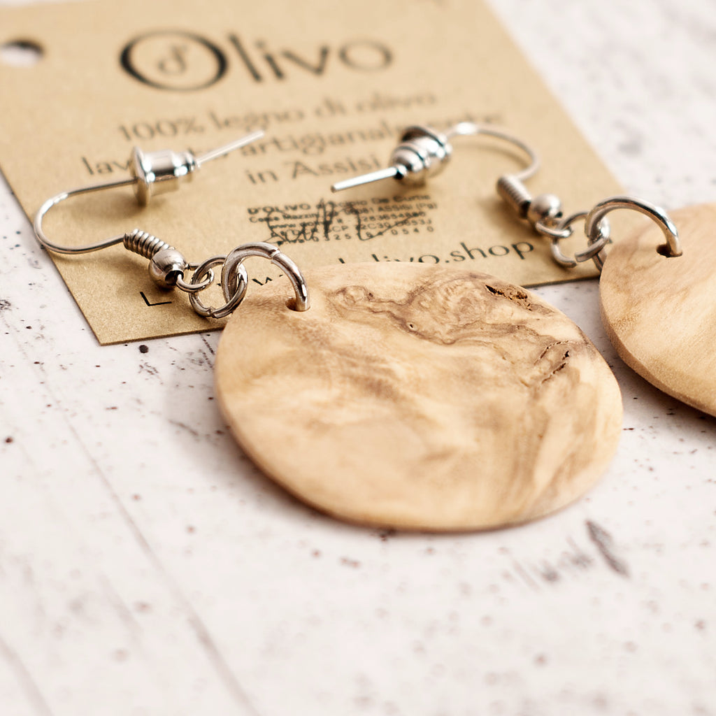 Orecchini in legno Anna