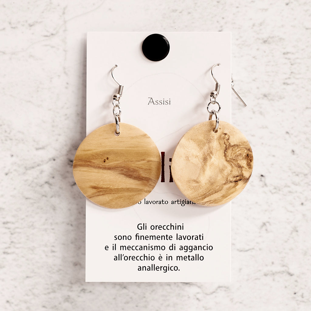 Orecchini in legno Anna