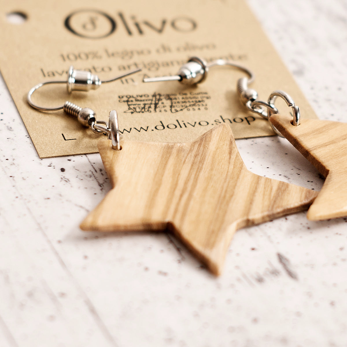Orecchini in legno Giulia