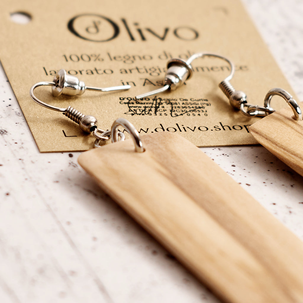 Orecchini in legno Elsa