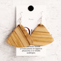 Orecchini in legno Sara