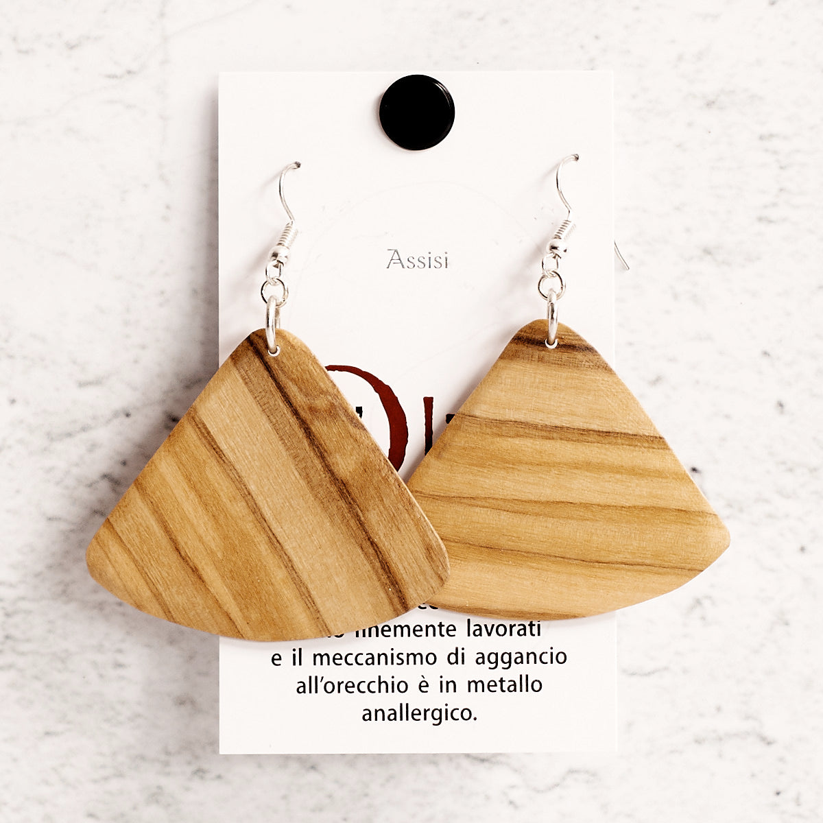 Orecchini in legno Sara