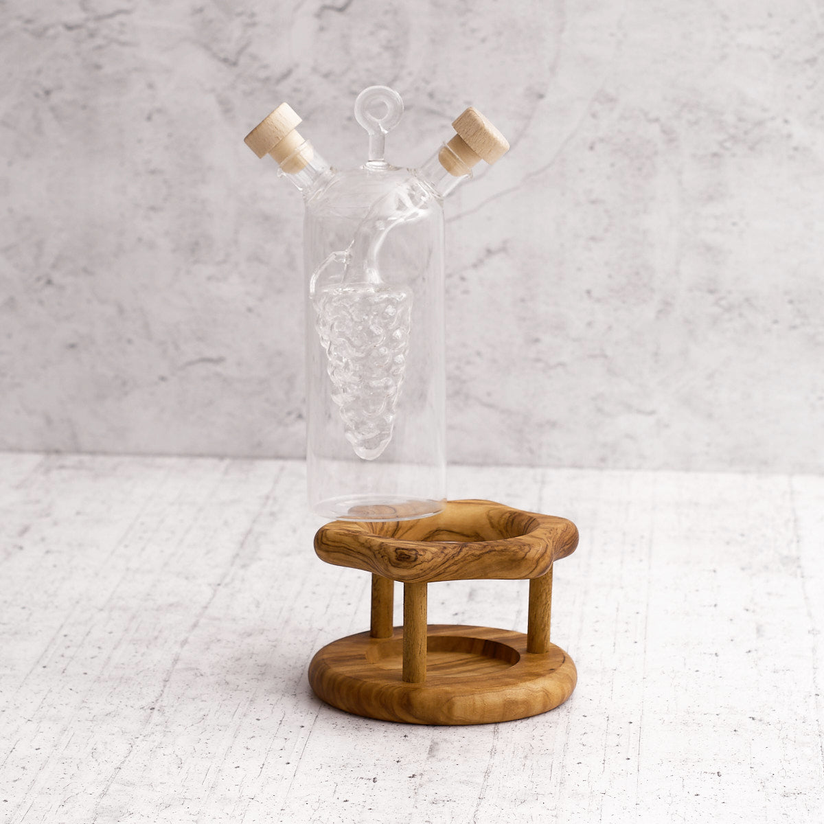 Oliera "Firenze" in legno di olivo