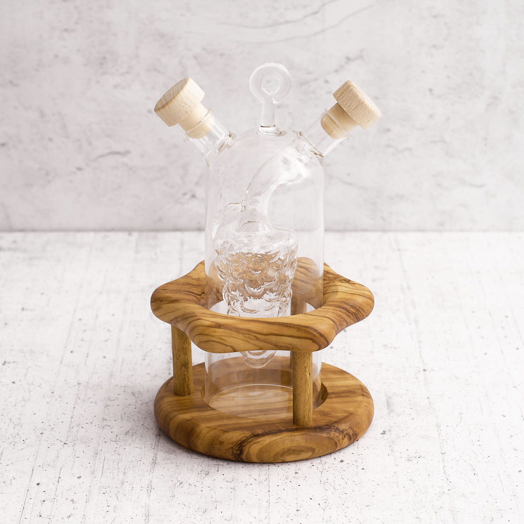 Oliera "Firenze" in legno di olivo