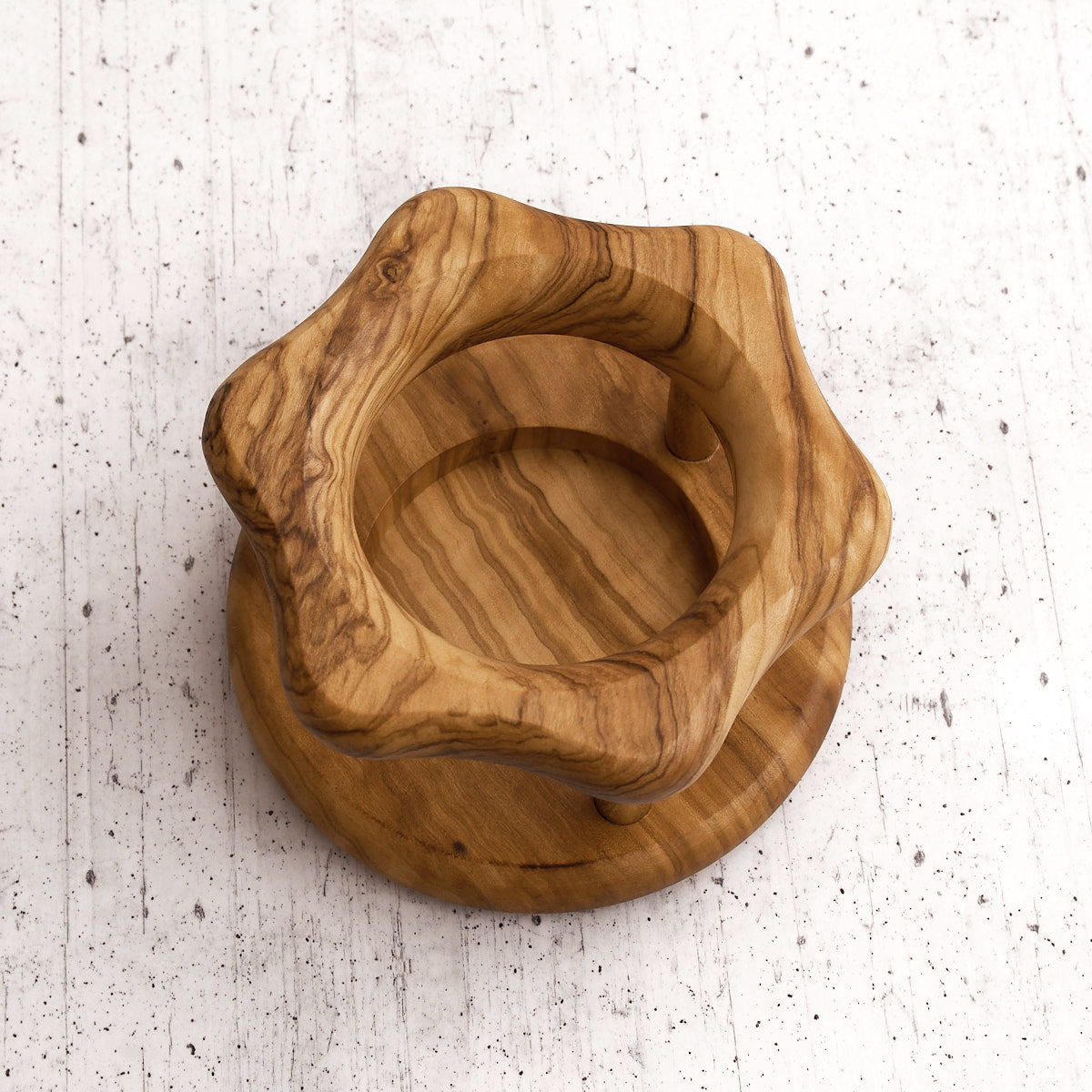 Oliera "Firenze" in legno di olivo