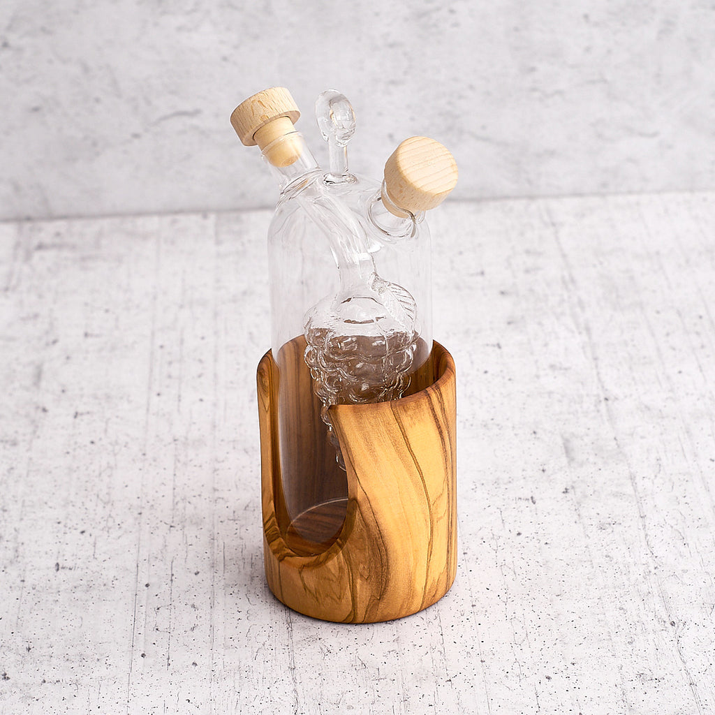 Oliera "Verona" in legno di olivo