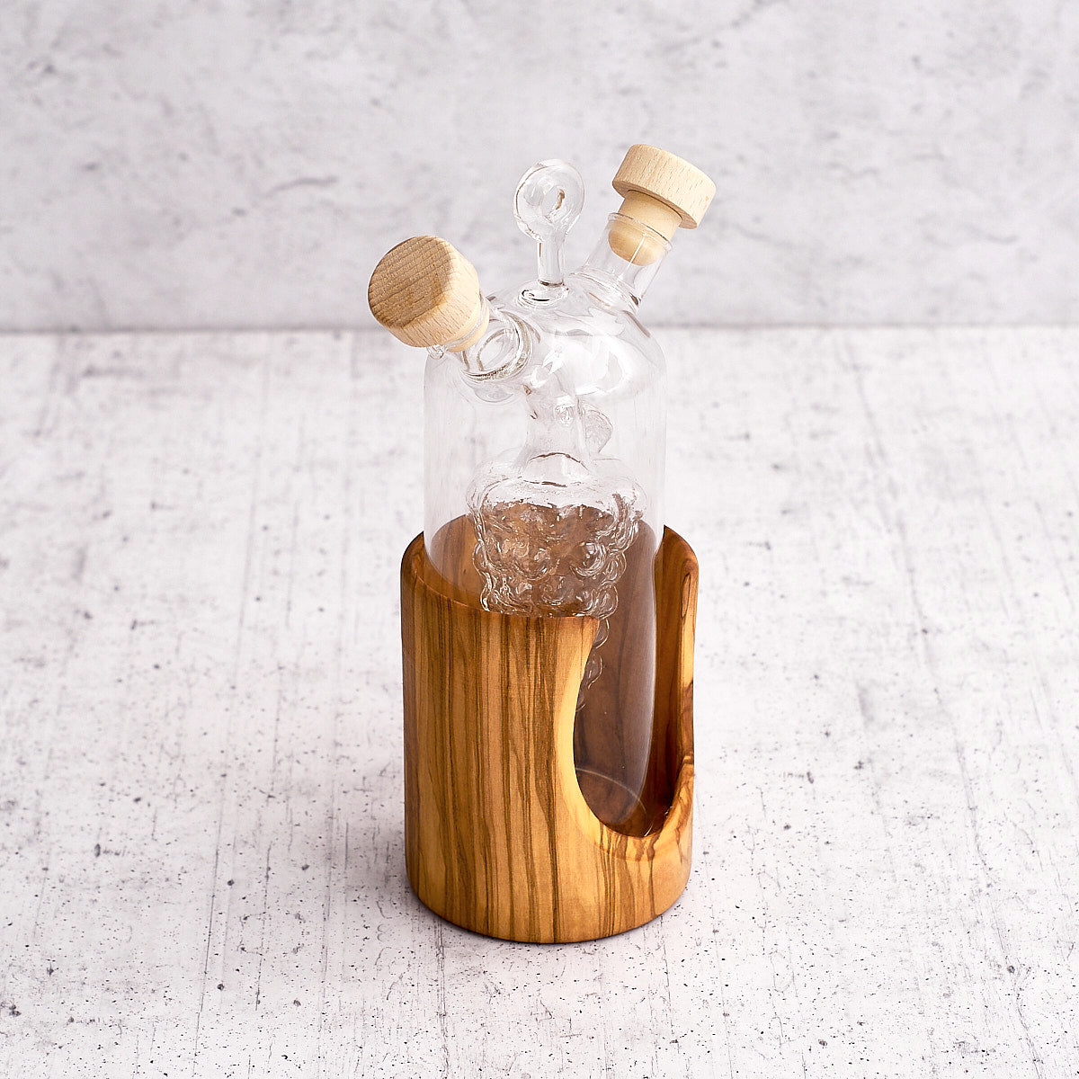Oliera "Verona" in legno di olivo