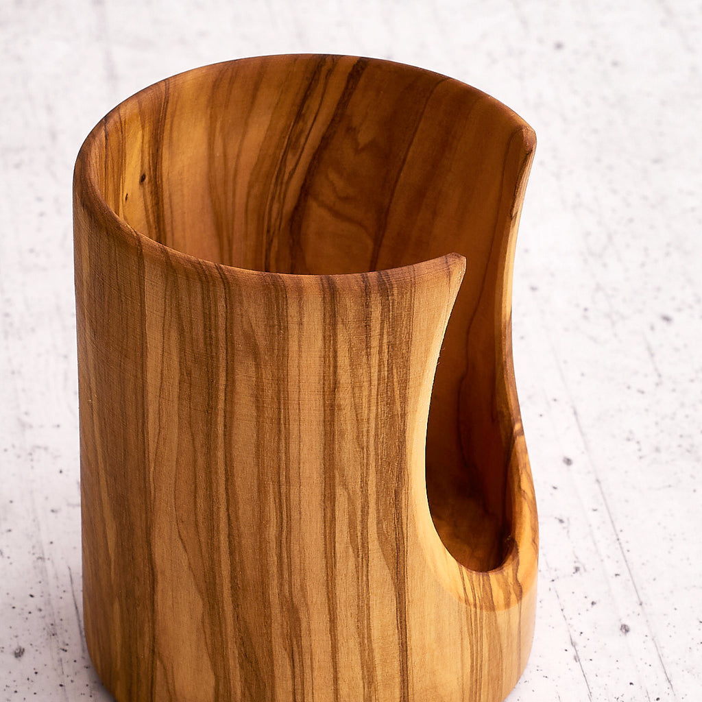 Oliera "Verona" in legno di olivo