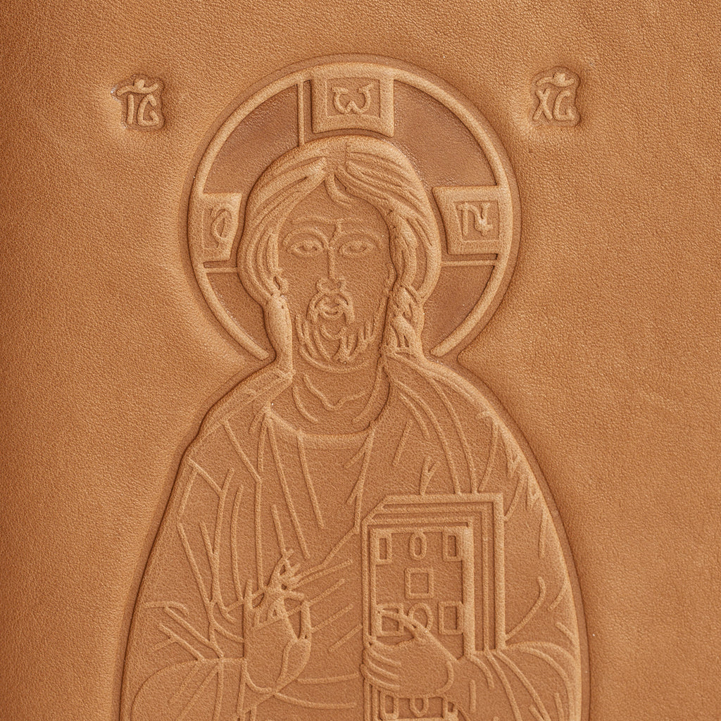 Copri Bibbia Betlemme in vera pelle