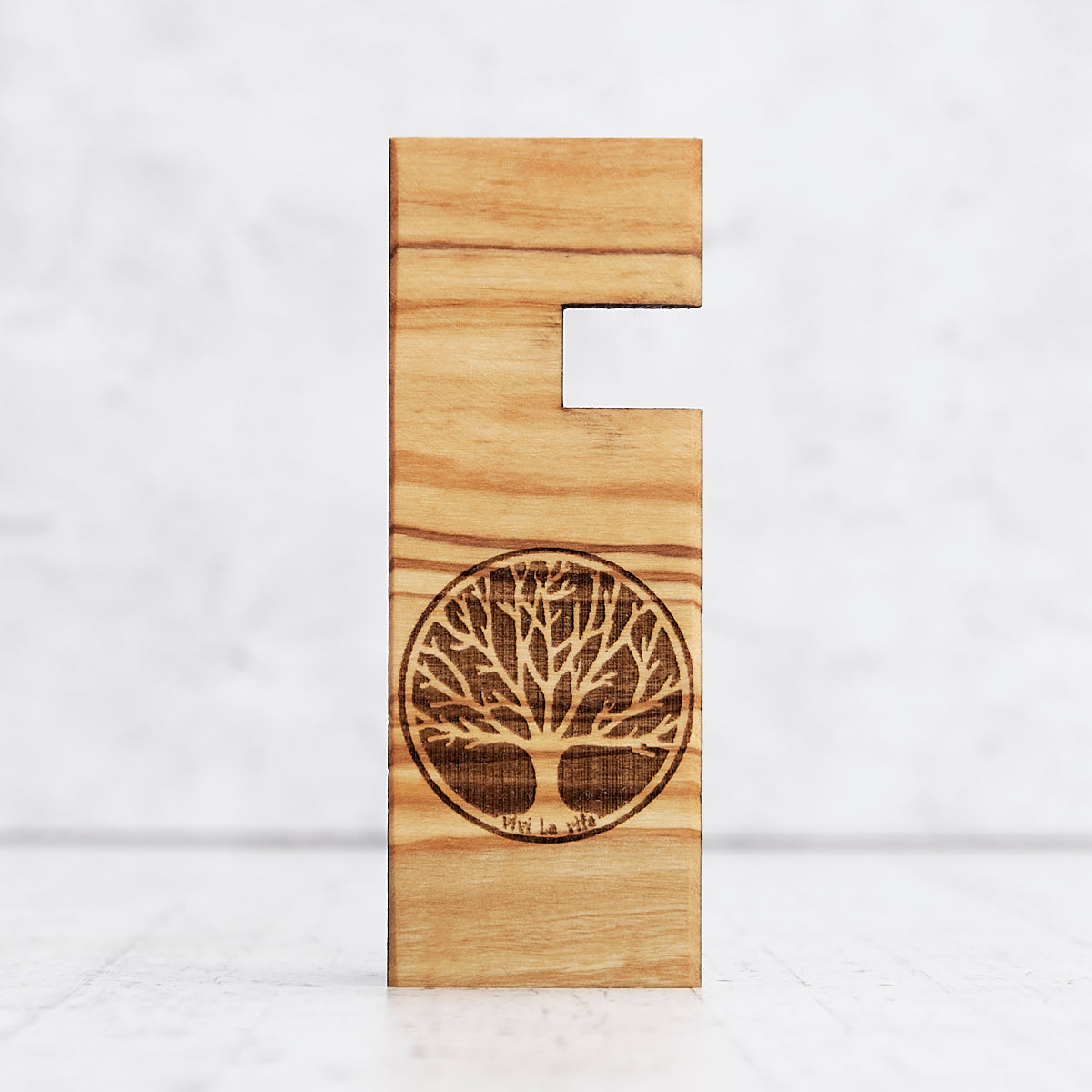 Porta cellulare in legno