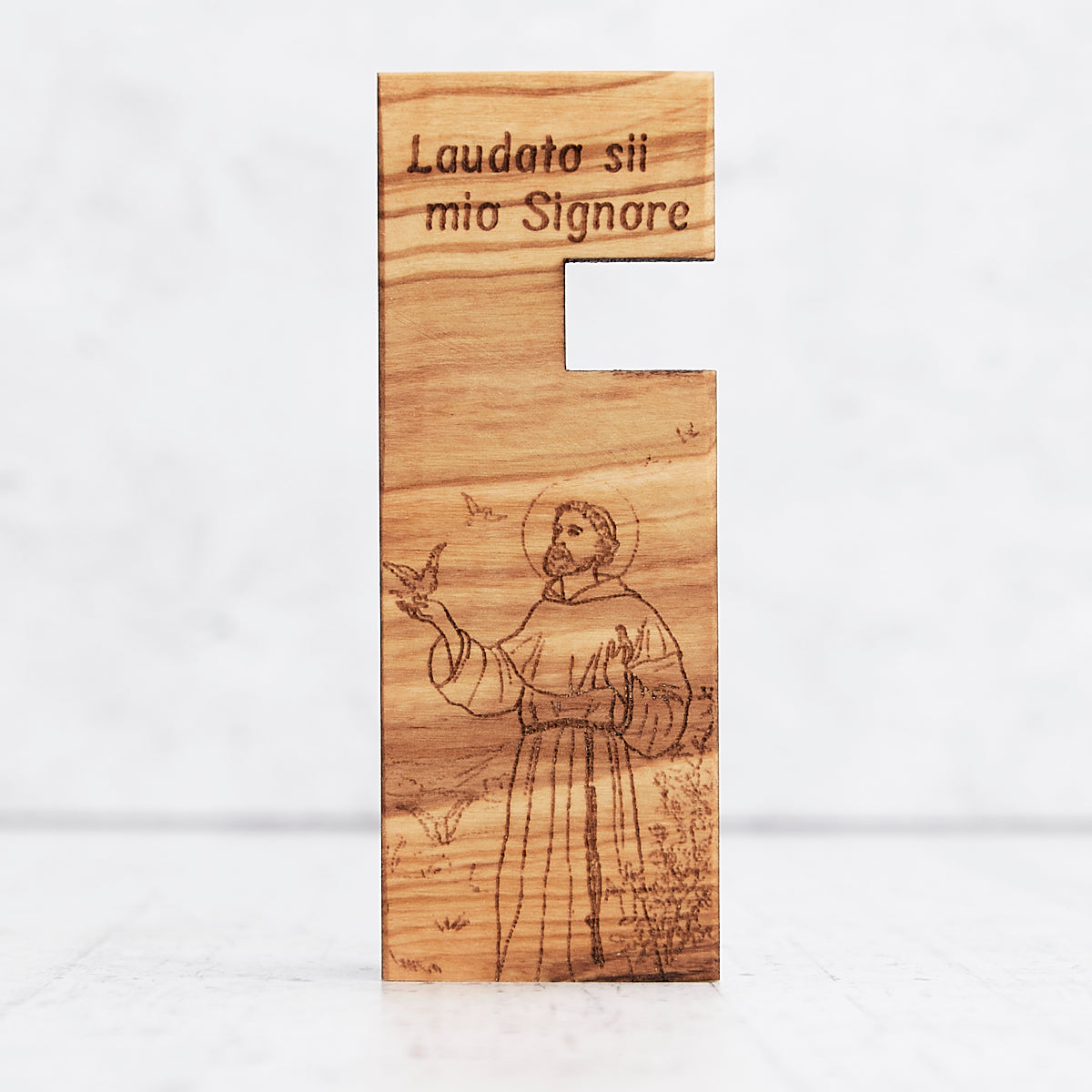 Porta cellulare in legno