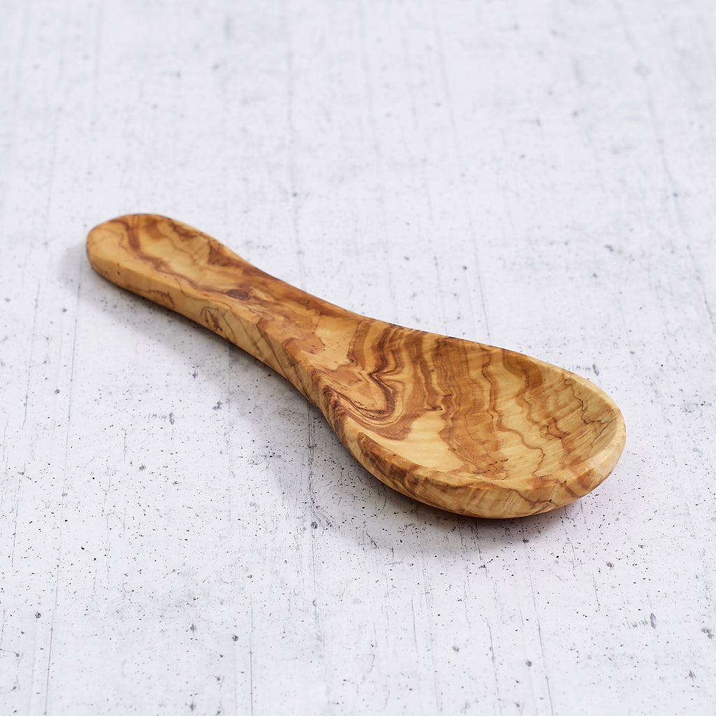 Poggia mestolo in legno di olivo