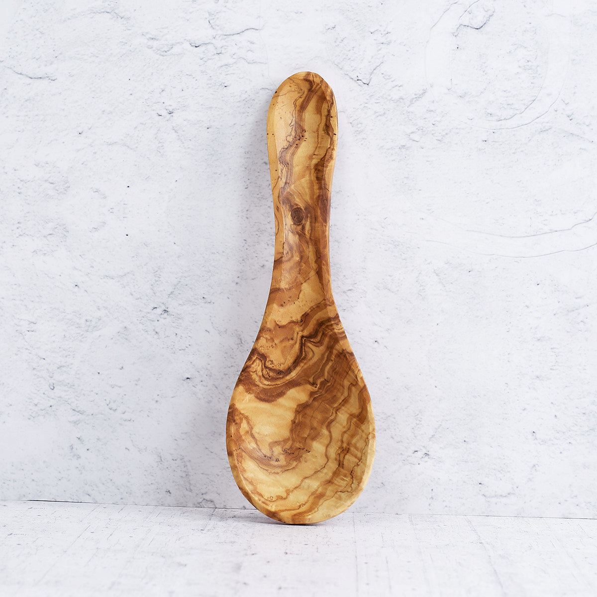 Poggia mestolo in legno di olivo