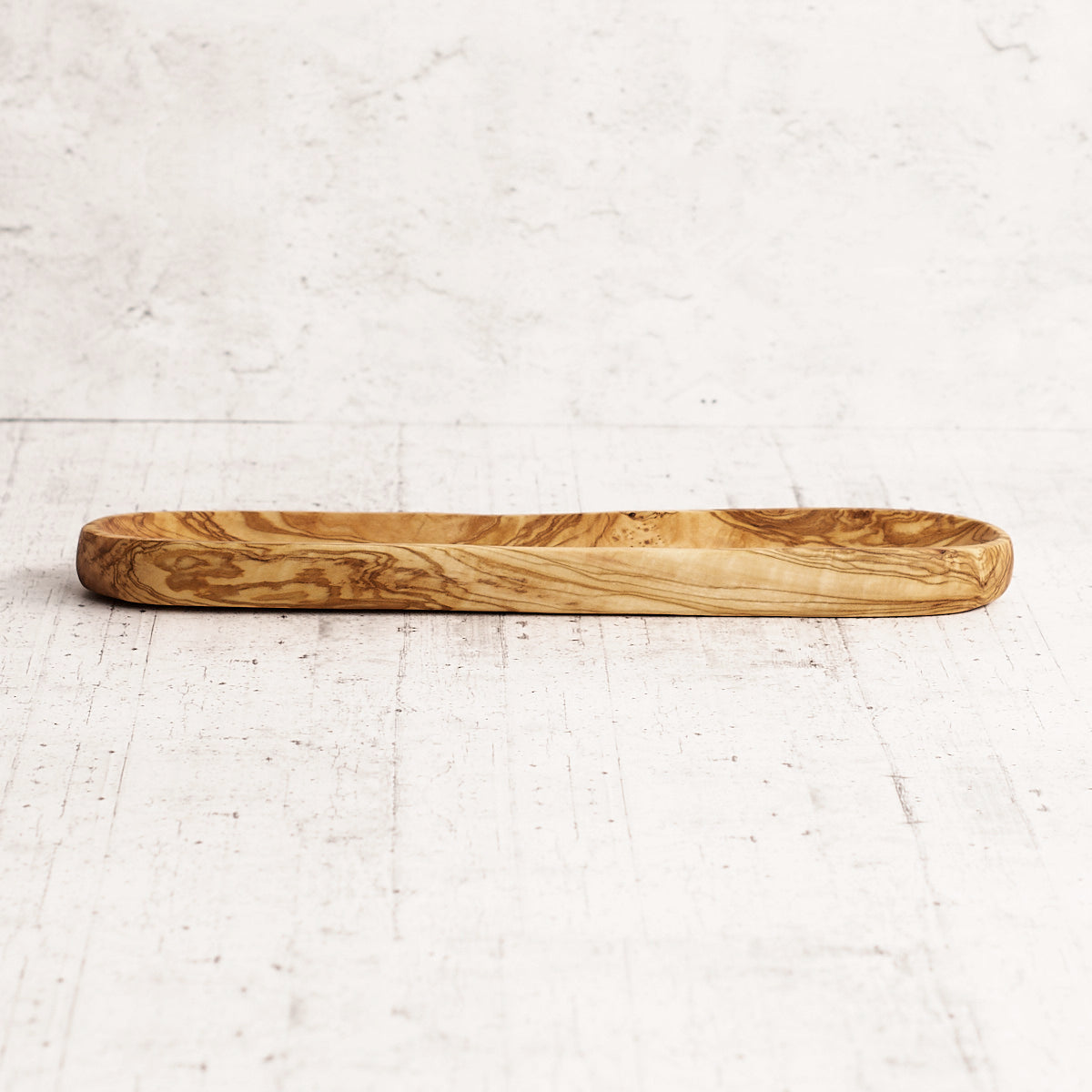 Poggia mestolo lungo in legno di olivo